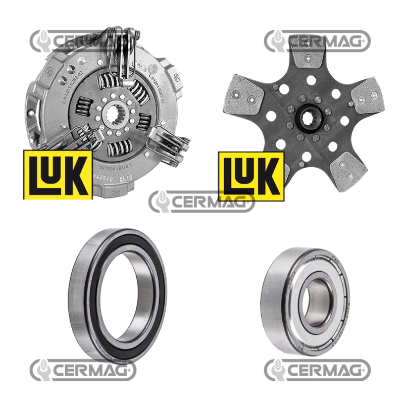 Kit d'embrayage complet Diamètre 280 mm - 11" COMPATIBLE - 16235