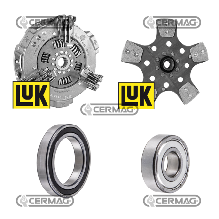Complete clutch kit Diameter 280 mm - 11 "COMPATIBLE - 16235 | NewgardenAgri.com