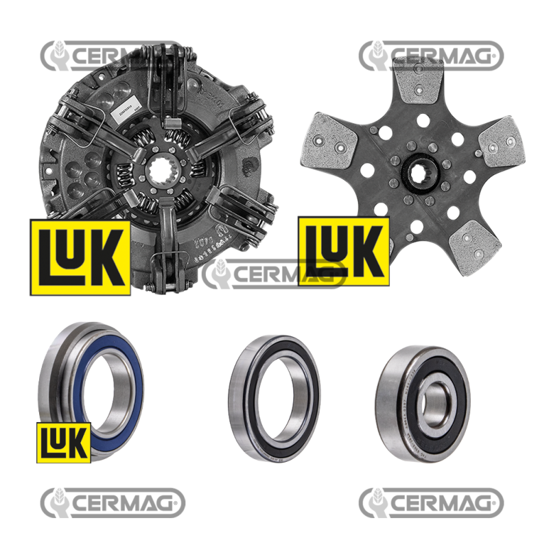 Kit frizione completo Diametro 280 mm - 11 " COMPATIBILE - 16259