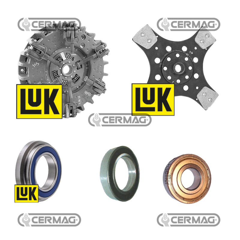 Kit frizione completo Diametro 310 mm - 12 " COMPATIBILE - 16276