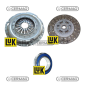 Kit d'embrayage complet Diamètre 350 mm - 14" COMPATIBLE - 16286
