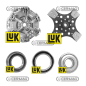 Kit d'embrayage double disque avec disque PDF Diamètre 280 mm - 11" COMPATIBLE - 16218