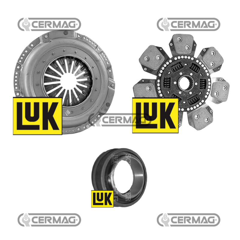 Kit frizione completo Diametro 310 mm - 12 " COMPATIBILE - 16233
