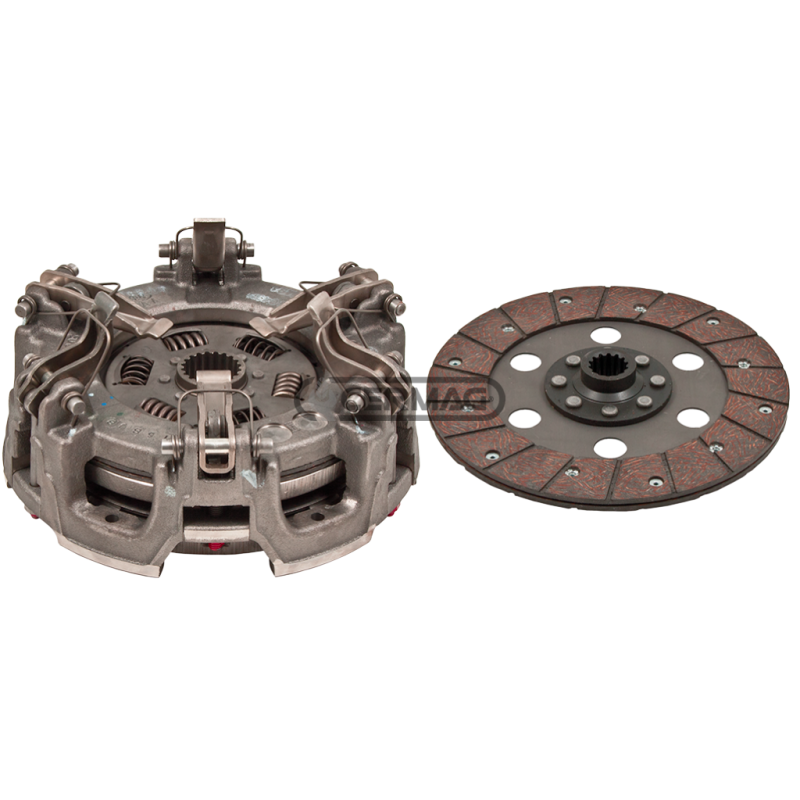 clutch kit with PDF disc Diameter 225 mm - 9 "COMPATIBLE - 15992