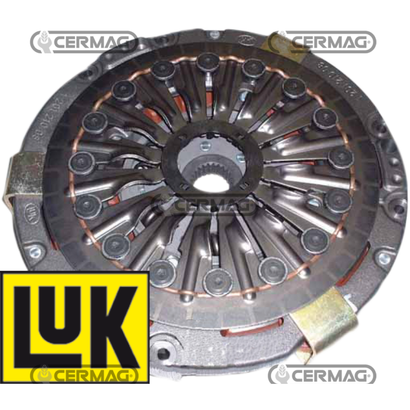 Twin-disc clutch with diaphragm springs Diameter 330 mm - 13 "COMPATIBLE - 15897