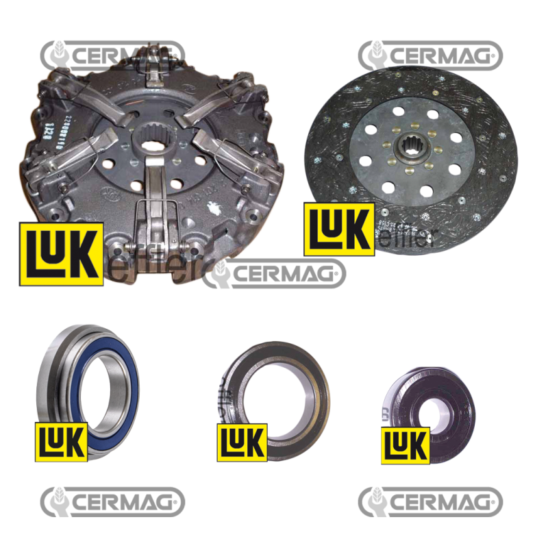 Kit frizione completo Diametro 280 mm - 11 " COMPATIBILE - 16077