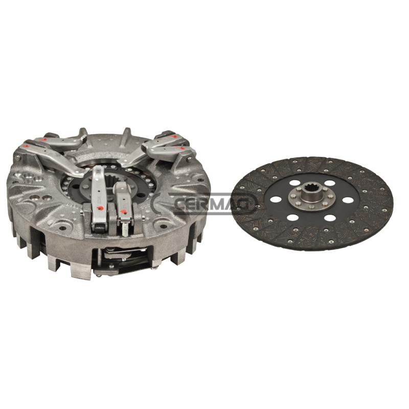 kit d'embrayage avec disque PDF Diamètre 310 mm - 12" COMPATIBLE - 16143