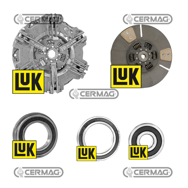 Kit d'embrayage complet Diamètre 280 mm - 11" COMPATIBLE - 16260