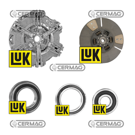 Kit d'embrayage complet Diamètre 280 mm - 11" COMPATIBLE - 16260 | NewgardenAgri.com
