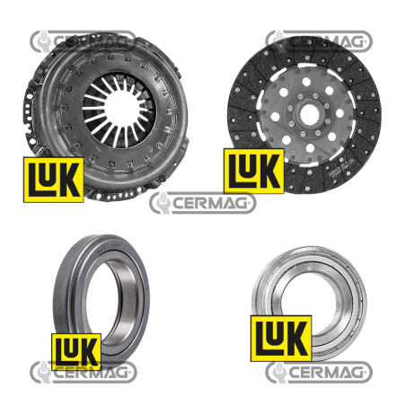 Kit de embrague completo Diámetro 310 mm - 12 "COMPATIBLE - 16216 | NewgardenAgri.com