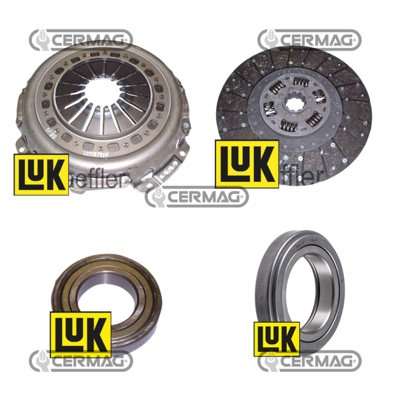 Kit frizione completo Diametro 330 mm - 13 " COMPATIBILE - 16232
