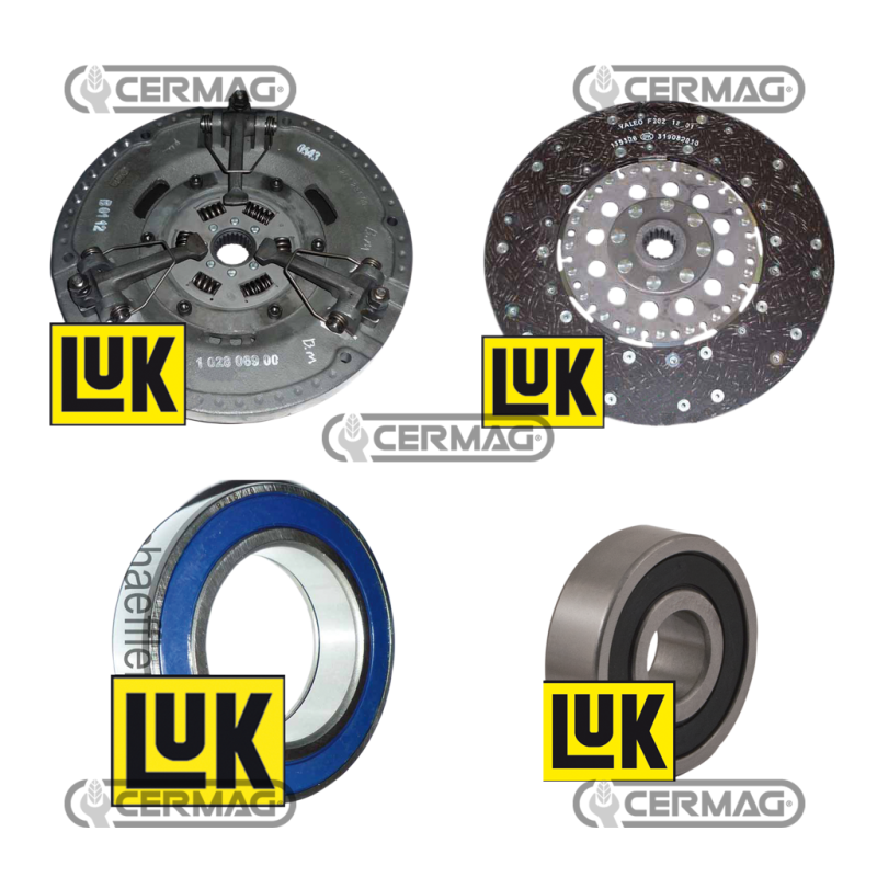 Kit frizione completo Diametro 280 mm - 11 " COMPATIBILE - 16192