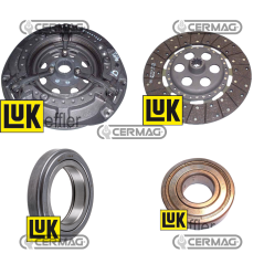 Kit d'embrayage double disque avec disque central diamètre 300 mm COMPATIBLE - 16170 | NewgardenAgri.com
