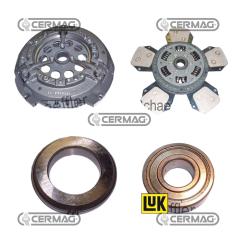 Kit d'embrayage double disque avec disque central Diamètre 330 mm - 13" COMPATIBLE - 16147 | NewgardenAgri.com