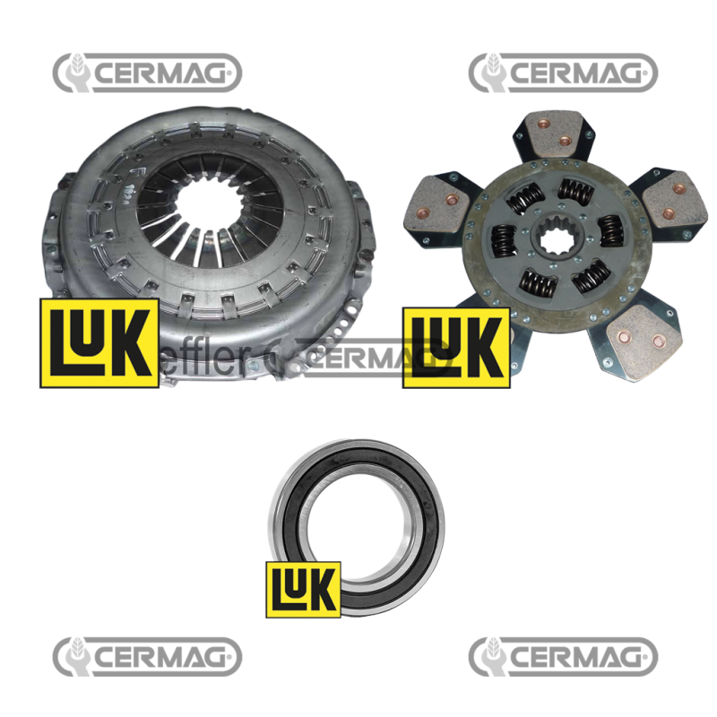 Kit frizione completo Diametro 310 mm - 12 " COMPATIBILE - 16222