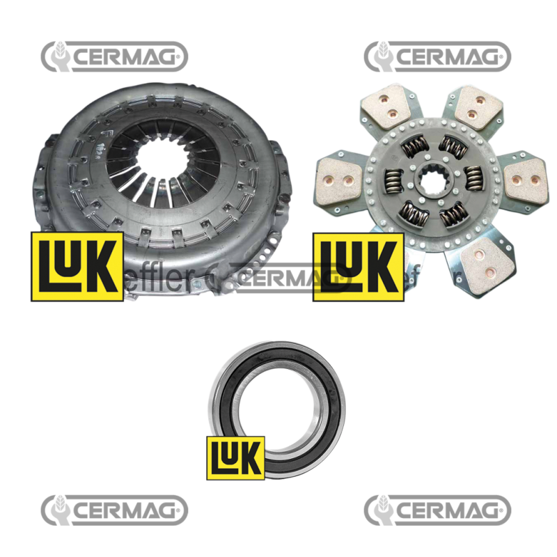 Kit frizione completo Diametro 310 mm - 12 " COMPATIBILE - 16223