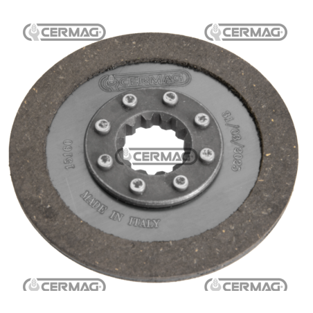 Disque d'embrayage rigide Diamètre 80 mm Profil 20x17EV - COMPATIBLE Z.12 - 15160 | NewgardenAgri.com