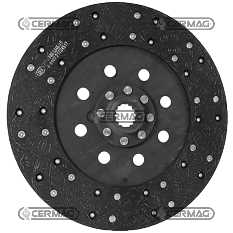 Disque d'embrayage PDF rigide Diamètre 310 mm Profil 35x31 - COMPATIBLE Z.15 - 16257