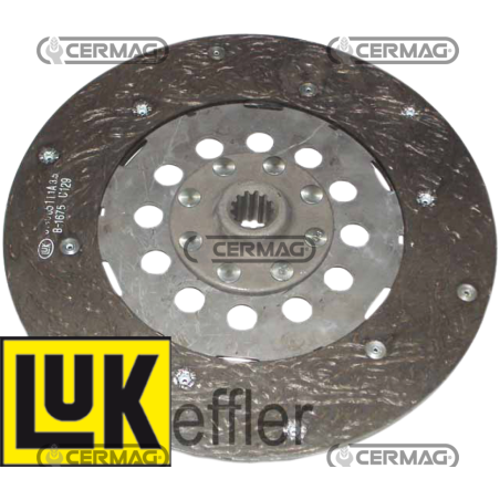 Disque d'embrayage PDF rigide Diamètre 250 mm Profil 22x19EV - COMPATIBLE Z.13 - 15971 | NewgardenAgri.com