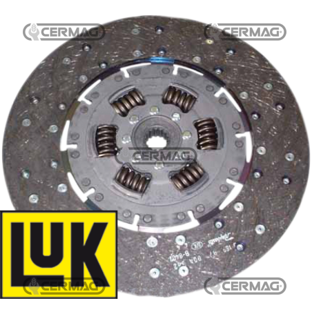 PDF Disque d'embrayage à ressorts Diamètre 320 mm Profil 26x22 - COMPATIBLE Z.15 - 15893 | NewgardenAgri.com