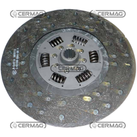 Ferodo disc with flywheel side coupling springs 280x165x3.5 25x22EV - Z.14 COMPATIBLE - 15986 | NewgardenAgri.com