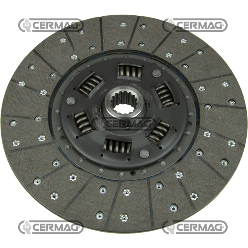 Clutch disc with coupling springs Diameter 280 mm Profile 30x27 - Z.16 COMPATIBLE - 16161