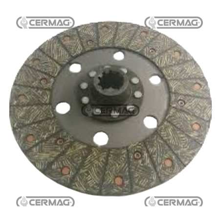Disque d'embrayage PDF rigide Diamètre 254 mm Profil 22x19 - COMPATIBLE Z.10 - 16290 | NewgardenAgri.com