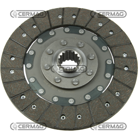 Disque d'embrayage central rigide Diamètre 225 mm Profil 35x31 - COMPATIBLE Z.16 - 16163 | NewgardenAgri.com