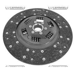 Disque d'embrayage avec ressorts d'accouplement Diamètre 280 mm Profil 35x31 - COMPATIBLE Z.18 - 16293 | NewgardenAgri.com