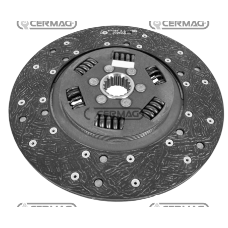 Disque d'embrayage avec ressorts d'accouplement Diamètre 280 mm Profil 35x31 - COMPATIBLE Z.18 - 16293 | NewgardenAgri.com
