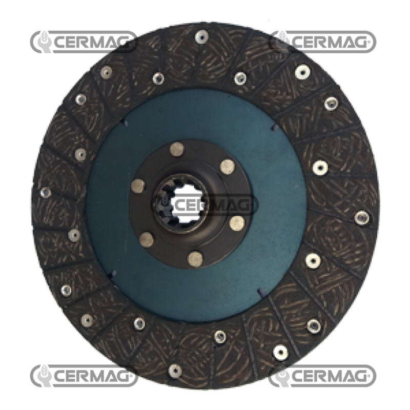 Disque d'embrayage central rigide Diamètre 225 mm Profil 29x23 - COMPATIBLE Z.10 - F131100100020C