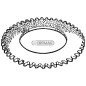 Bague d'embrayage de direction à bain d'huile Dimensions 305x213x4,3 mm - COMPATIBLE Z.95 - 15767