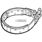 RIVETED BAND IN COMPATIBLE CONGLOMERATE - 15081