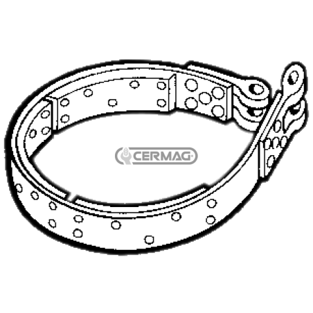 BRACELET RIVETÉ EN TISSU COMPATIBLE - 15499 | NewgardenAgri.com