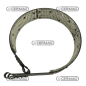 nastro freno H.65 COMPATIBILE - 021654112/30C