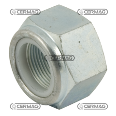 Dado esagonale autobloccante zincato bianco Filetto M39x3 COMPATIBILE - 80445
