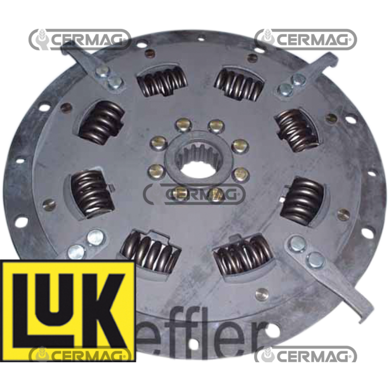 Flywheel shock absorber Diameter 348 mm Profile 40x35 - Z.14 COMPATIBLE - 16022