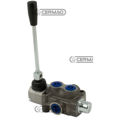 1-Hebel-Verteiler für CARRY OVER 1/2-Zoll-Gasanschlüsse. Doppelt wirkender Kreislauf. KOMPATIBEL – 80035 | NewgardenAgri.com