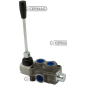 1 distributeur à levier conçu pour les raccordements gaz CARRY OVER 3/4" Circuit simple effet COMPATIBLE - 81568