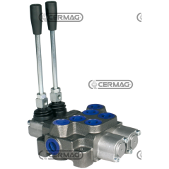 Distributor 2 levers 3/8" Gas connections DE circuit - DE COMPATIBLE - 81570 | NewgardenAgri.com