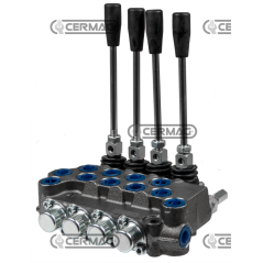 4 lever distributor 3/8" Gas connections DE - DE - DE - IF COMPATIBLE circuit - 81584 | NewgardenAgri.com