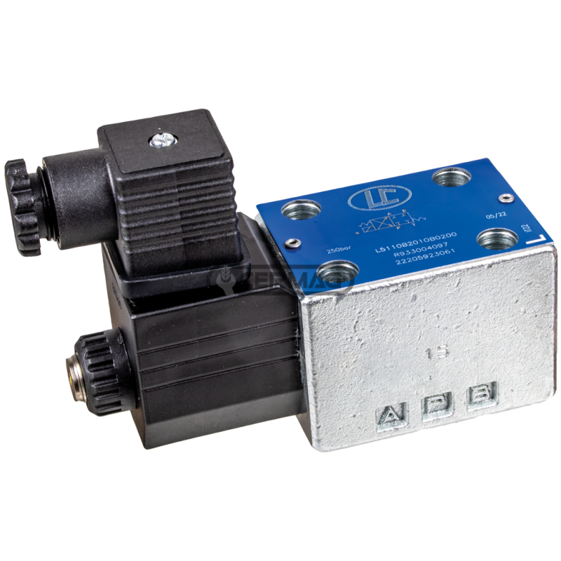CETOP 3 Magnetventil für mittleren Durchfluss – 12 V – 1 Spule KOMPATIBEL – 82041
