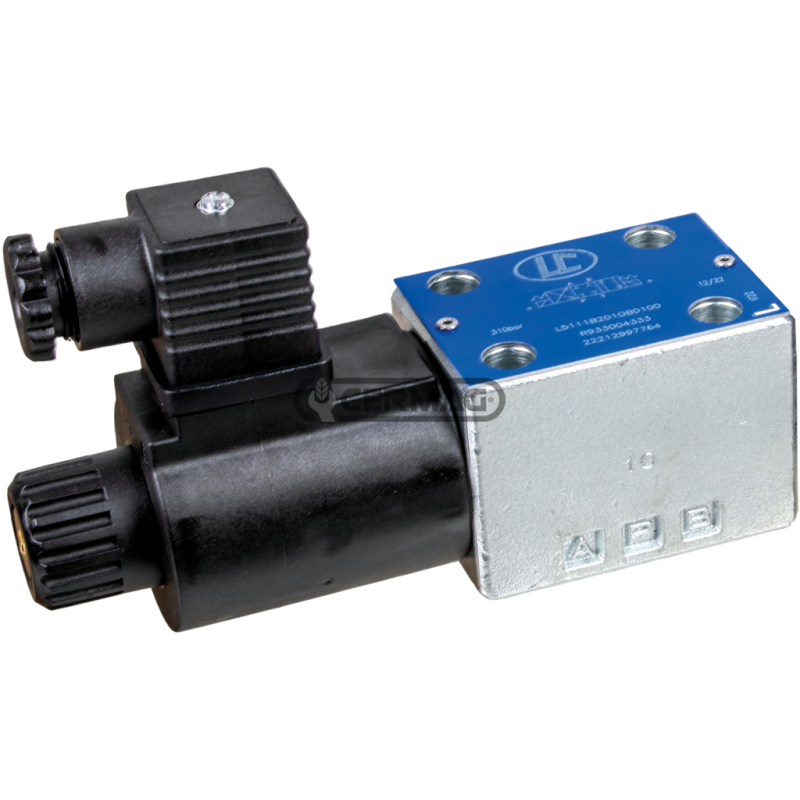 Électrovanne grand débit CETOP 3 - 12 V - 1 bobine COMPATIBLE - 82048