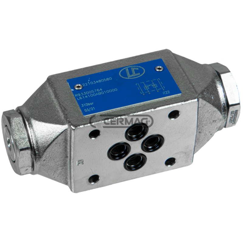 Vanne de blocage CETOP 3 - double COMPATIBLE - 82049