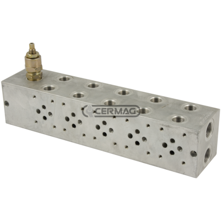 Placa monobloque con válvula de alivio Nº de electroválvulas 1 COMPATIBLE - 84643 | NewgardenAgri.com