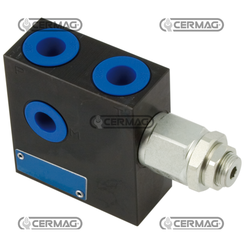 Testata di entrata senza VEI con valvola limitatrice di pressione COMPATIBILE - 84247