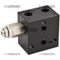 Testa entrata con valvola limitatrice di pressione e VEI (escluso VEI di scarico) - 80÷350 bar COMPATIBILE - 82096
