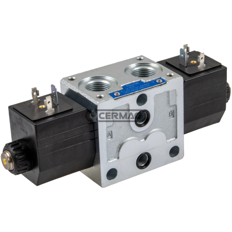 Elemento singolo elettrodistributore - 12V ON-OFF- CENTRO CHIUSO COMPATIBILE - 82097