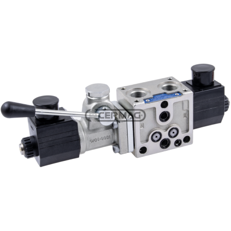 Elemento On-Off con LS y palanca - 12V para centro abierto COMPATIBLE - 84249 | NewgardenAgri.com