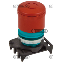 BOTONES DE EMERGENCIA DESBLOQUEO GIRATORIO Ø 30 COMPATIBLE - 82011 | NewgardenAgri.com